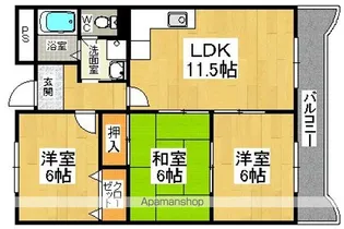 レグルス我孫子【9階】の間取り