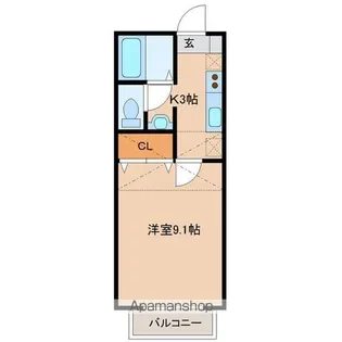 グレイスM【1階】の間取り