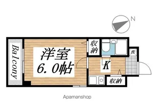 モリノビル【301号室】の間取り