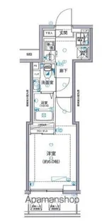 グランリーヴェル横濱VIVANT【3階】の間取り