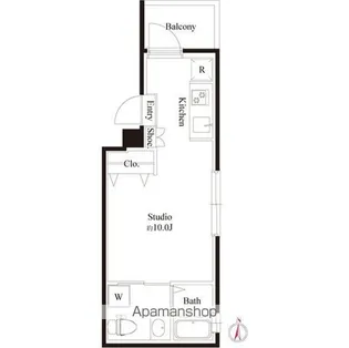 CASA BIANCA(森下)【2階】の間取り