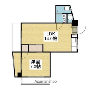 笠井第二ビル【2階】の間取り