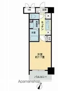 フェリース横濱【2階】の間取り