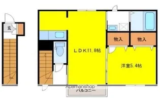 ALICIA(アリシア)【2階】の間取り