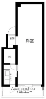 ニューハイツ切り通し【3階】の間取り