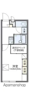 レオパレスエクセレントイン【2階】の間取り