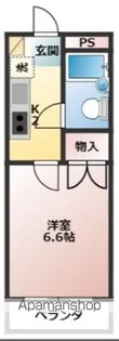 パークプレイス今8【1階】の間取り