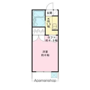 メゾン鎌ケ谷 B棟【1階】の間取り