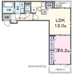 ブルートレインⅤ号【1階】の間取り