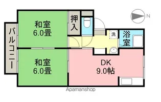 プレセジュール【2階】の間取り