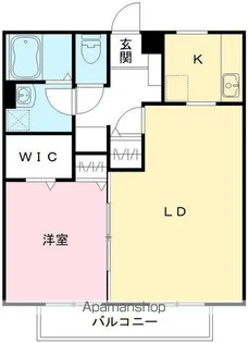 ソラティーオ【202号室号室】の間取り