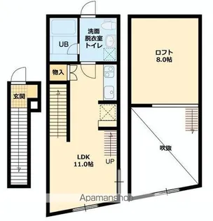 KAGURAZAKAーMY【5号室】の間取り