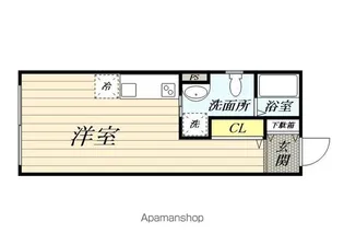 神奈川県横浜市鶴見区生麦5丁目【マンション】の間取り