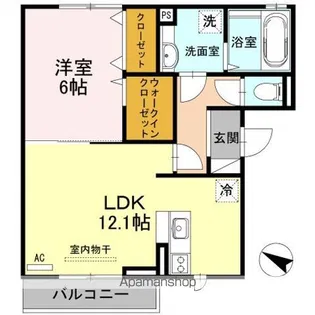 エトワール【3階】の間取り