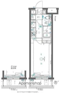 AZEST西高島平【105号室号室】の間取り