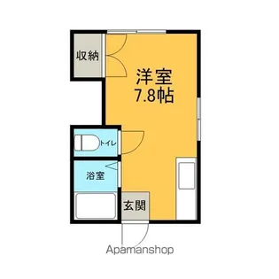 シーシャインⅢ【203号室】の間取り