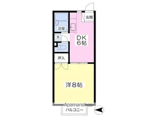 パーソナルハイツ【203号室】の間取り