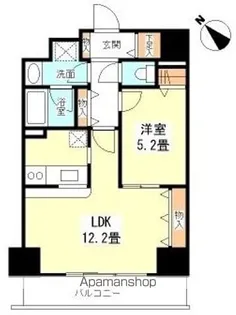 TKフラッツ渋谷【7階】の間取り