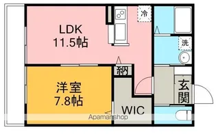 ヴィヴレ【2階】の間取り