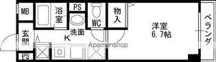 ジュネス京口【2階】の間取り