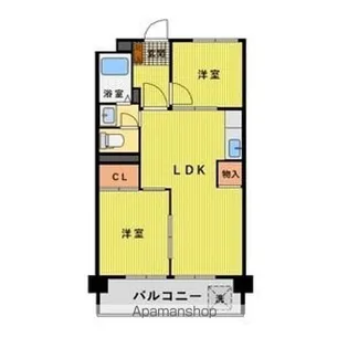 第二若葉ビル【5階】の間取り