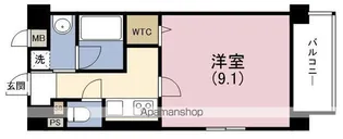 レクエルド塚本【3階】の間取り