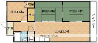 テラ・トレ【201号室】の間取り