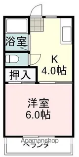ハイツSJ下島【207号室】の間取り
