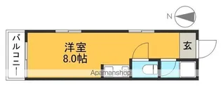 コーポ上町【3階】の間取り