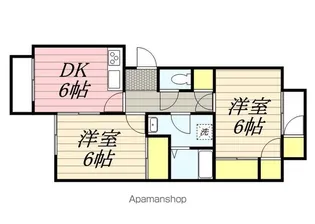 ライトアップ萩丘2番館【2階】の間取り