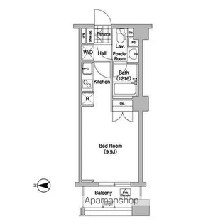 コンフォリア大山【7階】の間取り