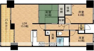 セントラルステージパークホームズ【503号室】の間取り