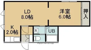 ハイムダック4【101号室】の間取り