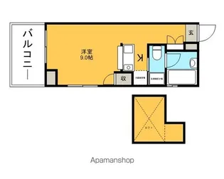 AQUILA URAYASU UNO【5階】の間取り