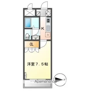 ALPORTO【1階】の間取り