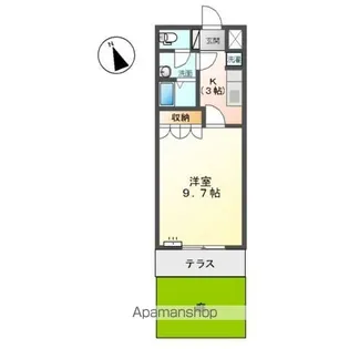 グリーンレジデンスⅡ【1階】の間取り
