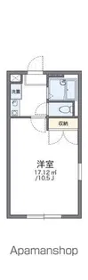 レオパレス野方【1階】の間取り