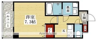 S−FORT新大阪EAST【601号室】の間取り