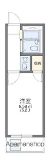 レオパレス北新宿【2階】の間取り