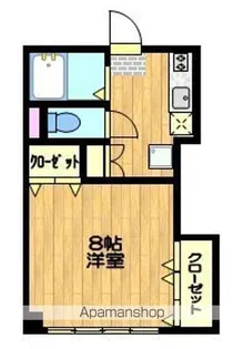 カキ・カーサライオンズ【205号室】の間取り