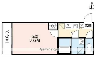 PERSEO【1階】の間取り