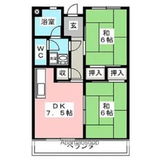 エスポワール長良【3階】の間取り