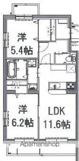 CANAAN(カナン)【5階】の間取り