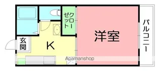 第2オレンジハイツ【2階】の間取り