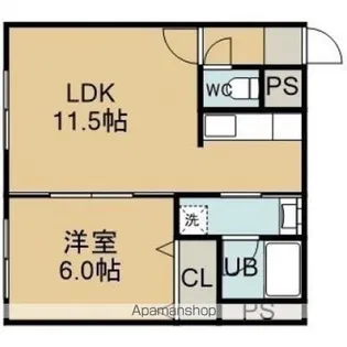 パークプラザ【202号室】の間取り