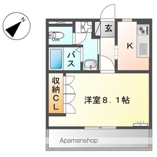ルミナスガーデン【2階】の間取り