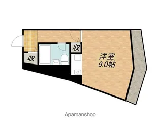 琵琶湖アーバンリゾートⅢ番館【610号室】の間取り