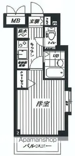 アヴィニティー上板橋【2階】の間取り