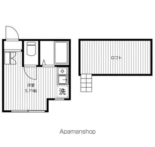 G・Aヒルズ山手ⅡA棟【2階】の間取り