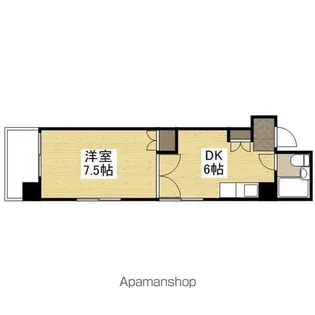 信和ビル【4階】の間取り